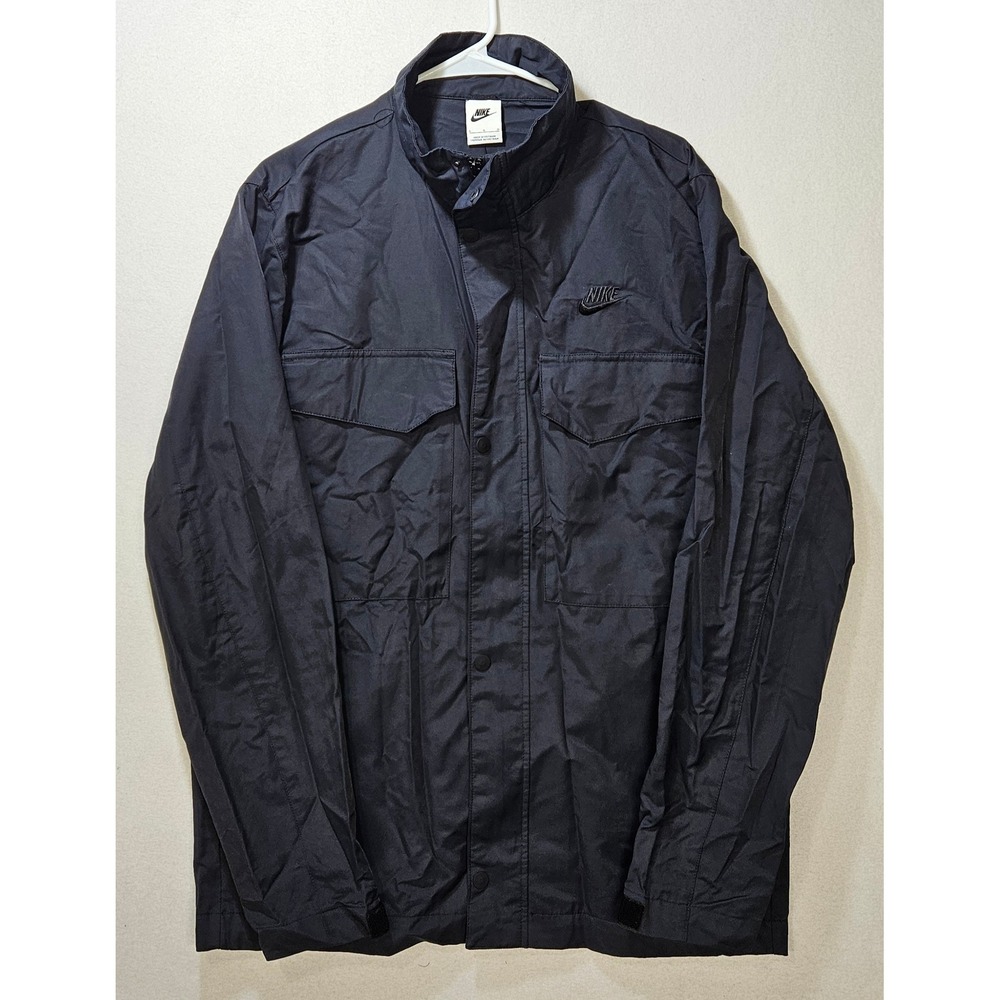 Nike Sportswear Men's Woven M65 Jacket, Midnight Navy, CZ9922-410, Size LG, NWT